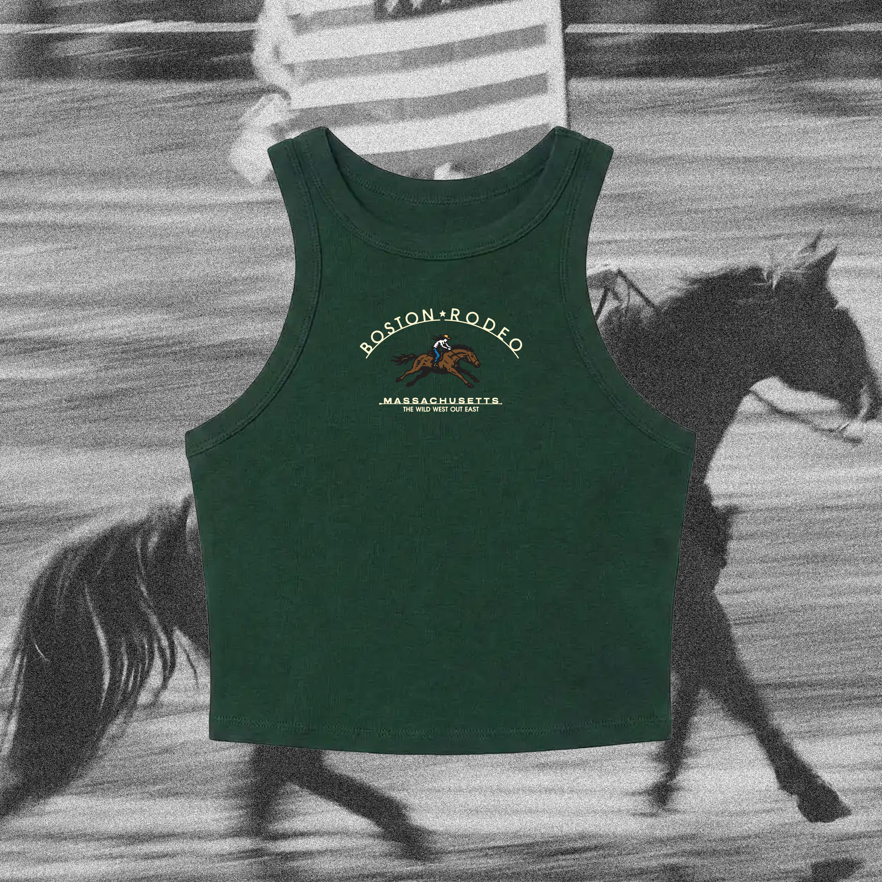 Boston Rodeo Tank (Green)