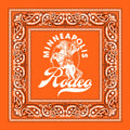 Minneapolis Rodeo Bandana (Orange)