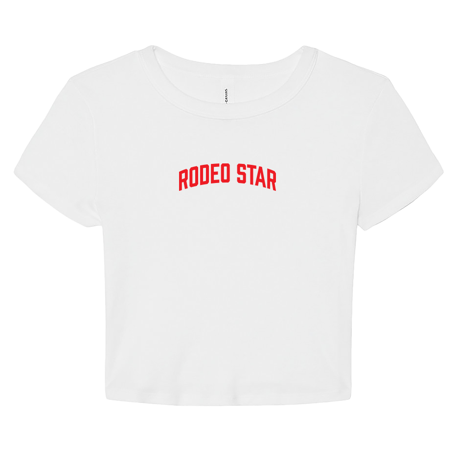 Rodeo Star Team Petite Tee (White)