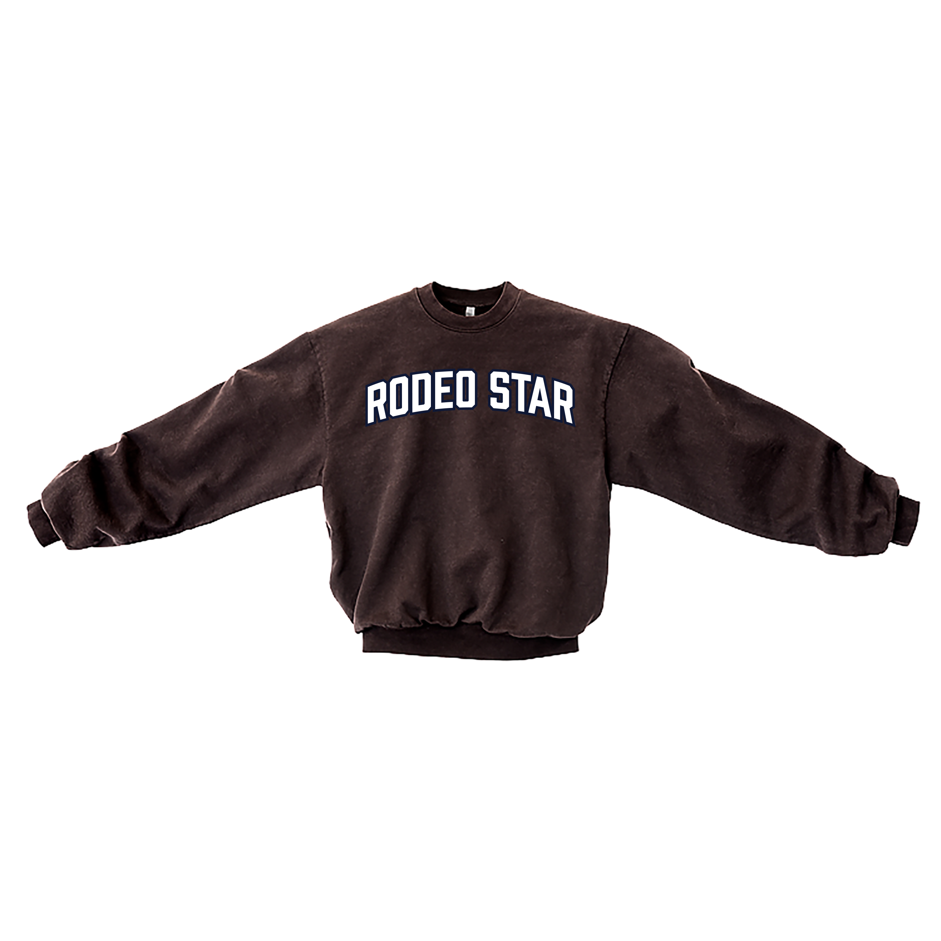 Rodeo Star Team Crewneck (Chocolate)
