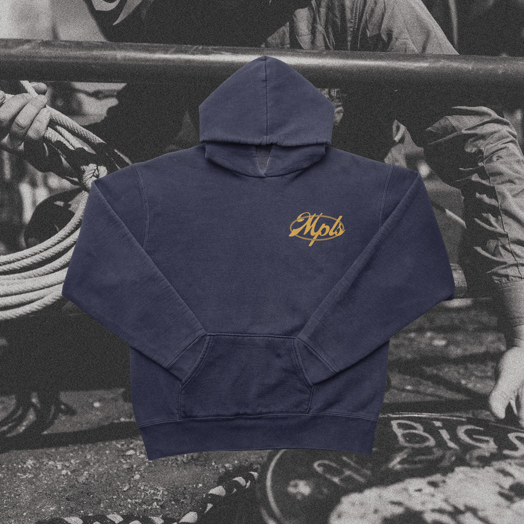 Minneapolis Rodeo Alt Hoodie (Navy)