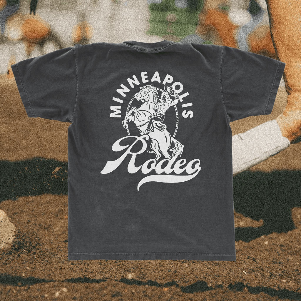 Minneapolis Rodeo Logo Tee (Black)