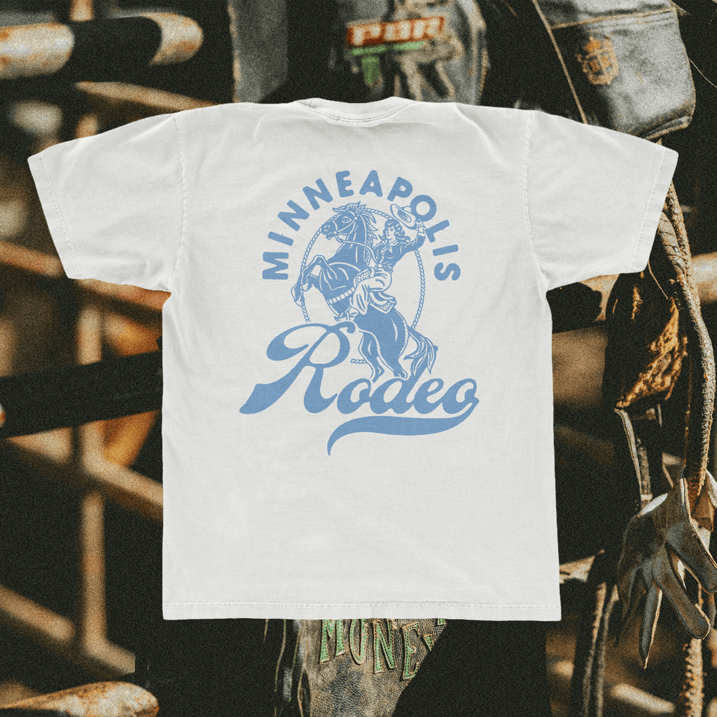 Minneapolis Rodeo Logo Tee (Off White)